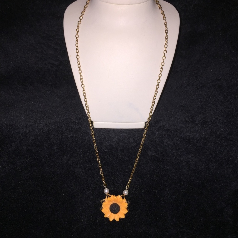 SUNFLOWER NECKLACE